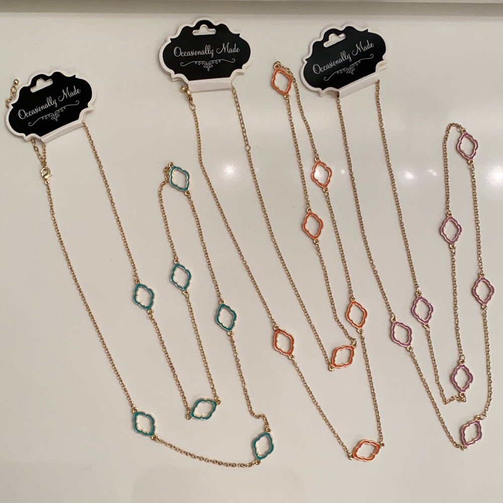NWT Occasionally Made | x3 Necklaces